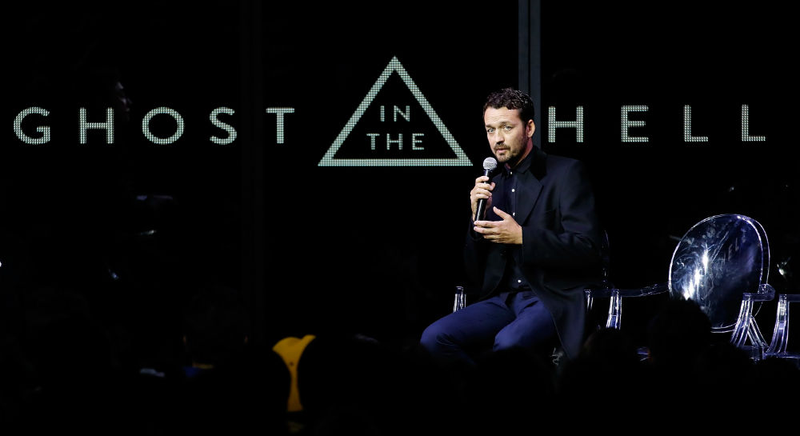 Director Rupert Sanders talking at the Tokyo event. Image: Tomohiro Ohsumi/Getty Images for Paramount Pictures